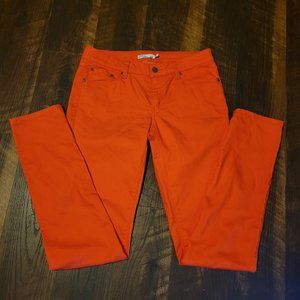 Prana Orange Casual Pant